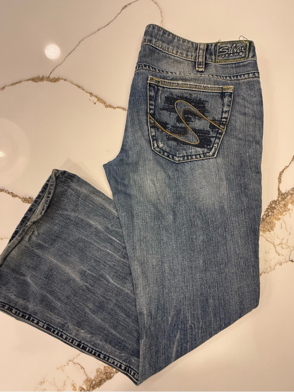 Silver Jeans Women's Light Blue Bootcut Jeans